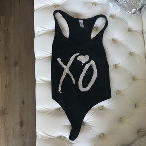 The Weeknd XO Official Issue Thong Bodysuit
